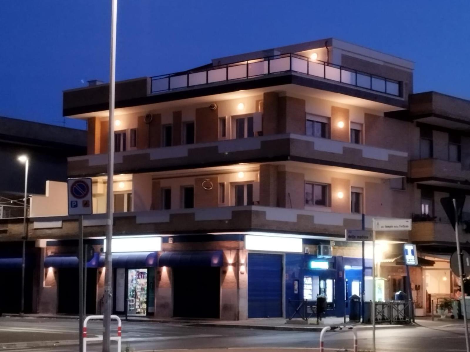 Roma Airport Sky Apartments Fiumicino Exterior photo