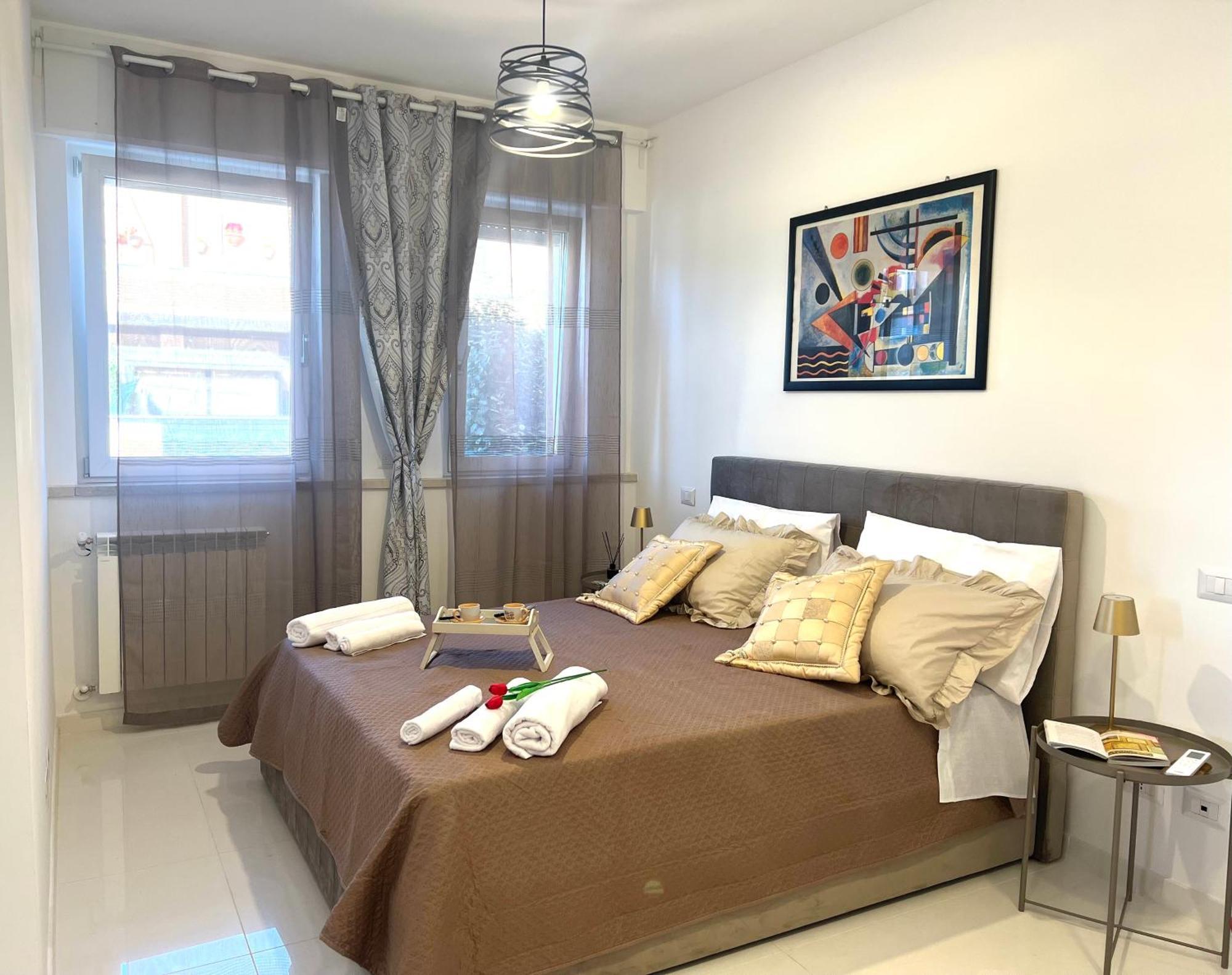 Roma Airport Sky Apartments Fiumicino Exterior photo